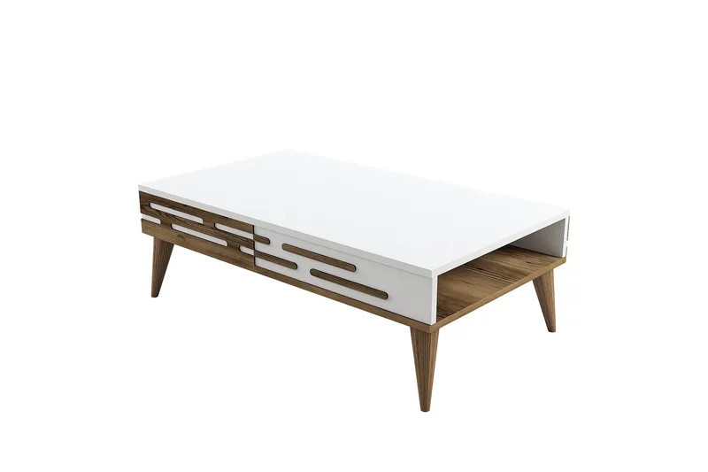 Valensiya Soffbord 105 cm, Vit