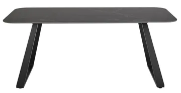 Valricus Matbord 180 cm Rektangulär - Svart - Möbler - Bord & matgrupper - Matbord & köksbord