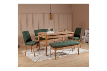 Valsot Matgrupp 130 cm Rektangulär - Natur - Möbler - Bord & matgrupper - Matgrupper