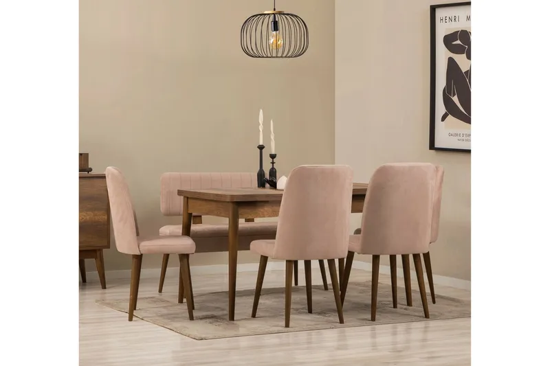 Valsot Matgrupp Rektangulär, Beige