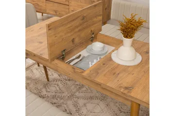 Valsot Matgrupp Rektangulär - Beige - Möbler - Bord & matgrupper - Matgrupper