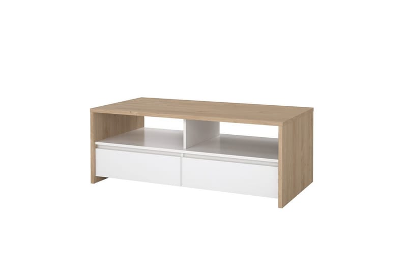 Varun Soffbord 120 cm - Vit/Natur - Möbler - Bord & matgrupper - Soffbord