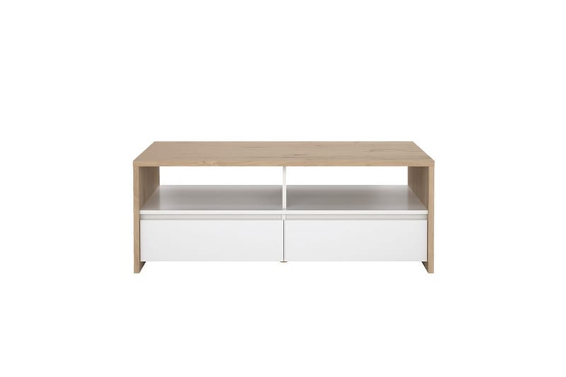Varun Soffbord 120 cm - Vit/Natur - Möbler - Bord & matgrupper - Soffbord