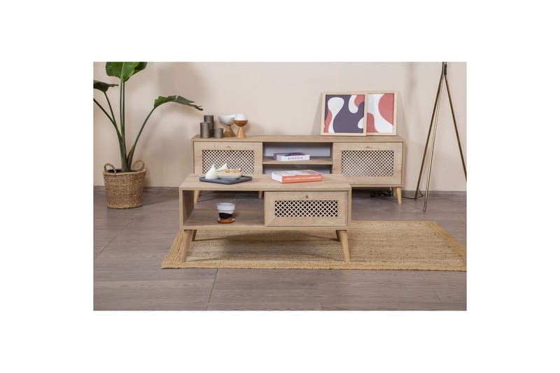 Velin Soffbord 55 cm - Mediumfärgat trä - Möbler - Bord & matgrupper - Soffbord