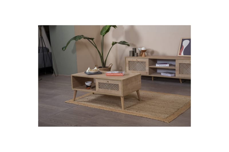Velin Soffbord 55 cm - Mediumfärgat trä - Möbler - Bord & matgrupper - Soffbord