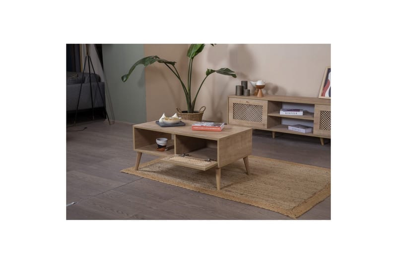Velin Soffbord 55 cm - Mediumfärgat trä - Möbler - Bord & matgrupper - Soffbord