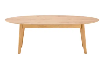 Velo Soffbord Oval 130 cm i trä - Ek - Möbler - Bord & matgrupper - Soffbord