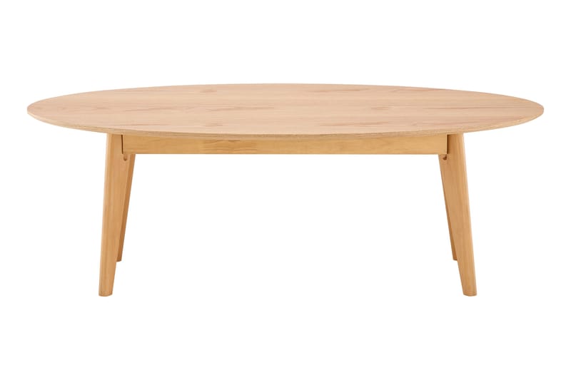 Velo Soffbord Oval 130 cm i trä - Ek - Möbler - Bord & matgrupper - Soffbord
