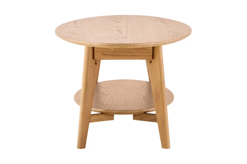 Velo Soffbord Oval 160 cm i trä - Ek - Möbler - Bord & matgrupper - Soffbord