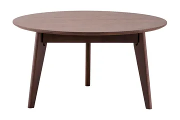 Velo Soffbord Rund 85 cm Massivt trä - Valnöt - Möbler - Bord & matgrupper - Soffbord