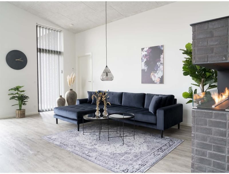 Venezia Soffbord 48 x 48 cm - Stål/glas - Stål/glas - Möbler - Bord & matgrupper - Soffbord