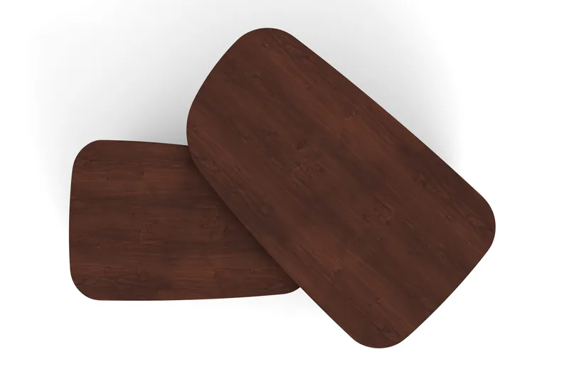 Vento Satsbord Soffbord 120x70 cm + 90x60 cm - Valnöt - Möbler - Bord & matgrupper - Soffbord