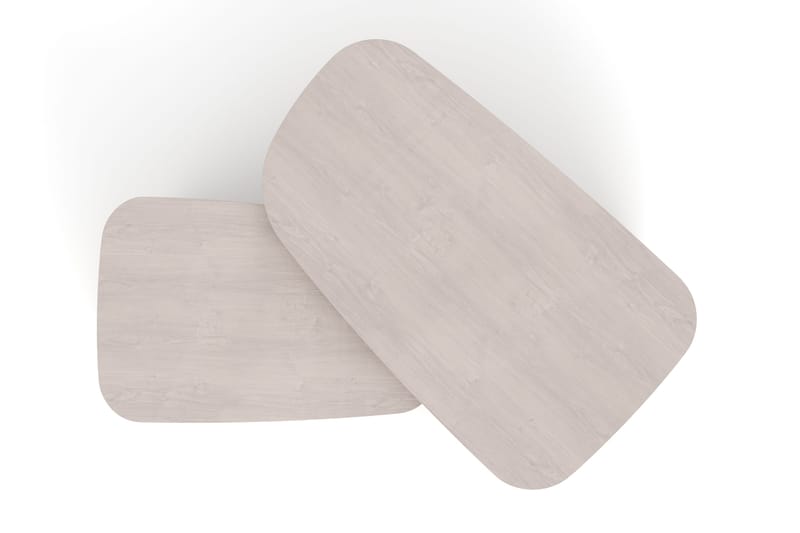 Vento Satsbord Soffbord 120x70 cm + 90x60 cm - Vitlaserad ek - Möbler - Bord & matgrupper - Soffbord