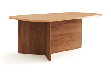 Vento Soffbord 120x70 cm ovalt i trä - Ek - Möbler - Bord & matgrupper - Soffbord