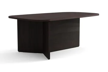 Vento Soffbord 120x70 cm ovalt i trä - Rökt ek - Möbler - Bord & matgrupper - Soffbord