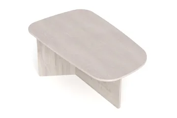 Vento Soffbord 120x70 cm ovalt i trä - Vitlaserad ek - Möbler - Bord & matgrupper - Soffbord