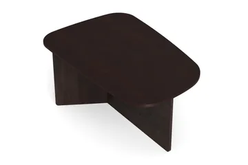 Vento Soffbord 90x60 cm ovalt i trä - Rökt ek - Möbler - Bord & matgrupper - Soffbord