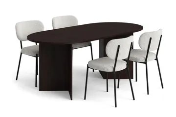 180 cm - Rökt ek