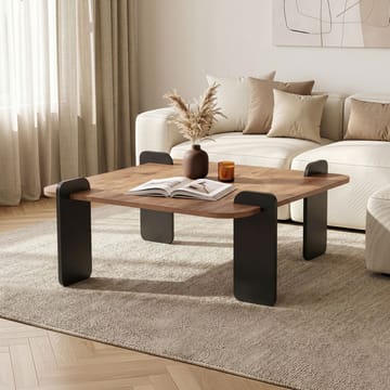 Vintar Kvadratiskt Soffbord 90 cm i Furu - Mellanbrun - Möbler - Bord & matgrupper - Soffbord