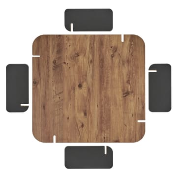 Vintar Kvadratiskt Soffbord 90 cm i Furu - Mellanbrun - Möbler - Bord & matgrupper - Soffbord