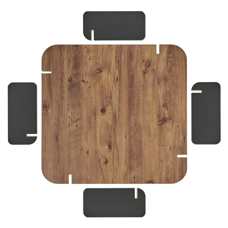 Vintar Kvadratiskt Soffbord 90 cm i Furu - Mellanbrun - Möbler - Bord & matgrupper - Soffbord