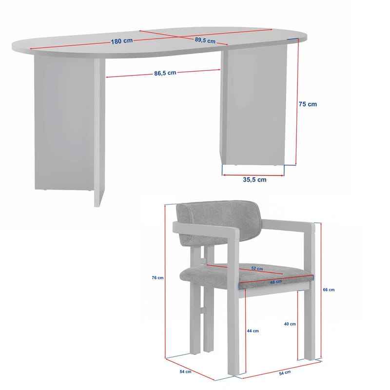 Vintar Matbord- och stolset 180x75x90 cm 5 delar - Milano Valnöt, Mörk valnöt, Brun - Möbler - Bord & matgrupper - Matgrupper