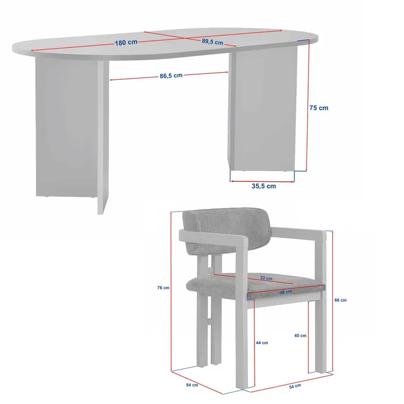 Vintar Matbord- och stolset 180x75x90 cm 7 delar - Milano Valnöt, Mörk valnöt, Brun - Möbler - Bord & matgrupper - Matgrupper
