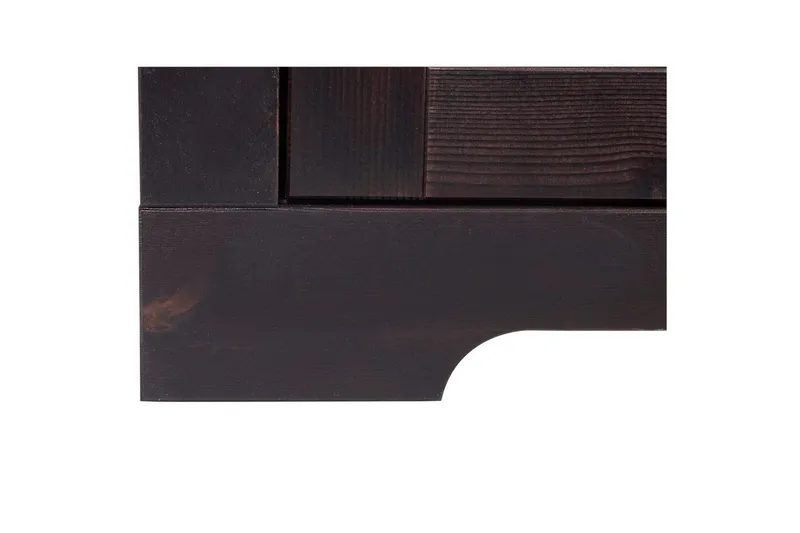 Vitrinskåp Lisa Havana/lack - Havana/lack - Förvaring - Skåp - Vitrinskåp