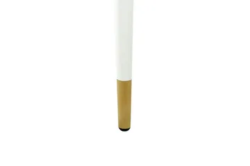 Wellon Litet Runt Matbord 80 cm med Marmor- och Metallutseende - Vit|Guld - Möbler - Bord & matgrupper - Matbord & köksbord