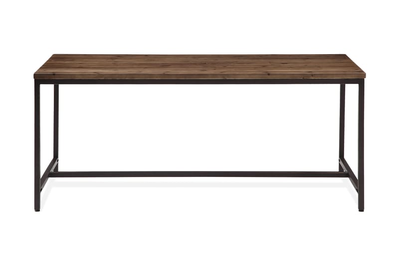Wilmer Matbord 180 cm - Trä/Svart - Matbord & köksbord