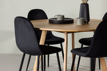 Yakidon Matbord 120 cm med 4 Polar Köksstol - Möbler - Bord & matgrupper - Matgrupper