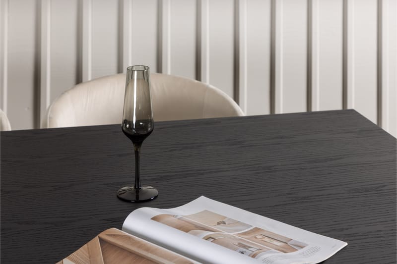 Ystad Matgrupp  220 cm Rektangulär med 6 Berit stolar - Beige - Möbler - Bord & matgrupper - Matgrupper