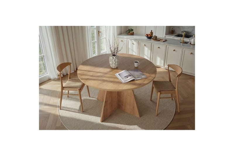 Zalen Matbord 120 cm - Brun - Möbler - Bord & matgrupper - Matbord & köksbord