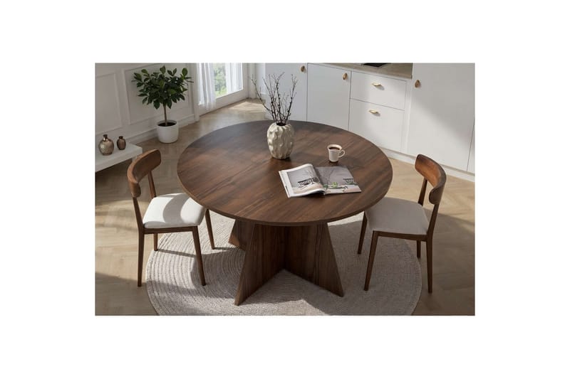 Zalen Matbord 120 cm - Valnöt - Möbler - Bord & matgrupper - Matbord & köksbord