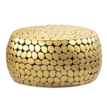 Zavric 66 cm Runt Soffbord i Metall - Guld - Möbler - Bord & matgrupper - Soffbord