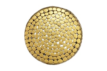 Zavric 66 cm Runt Soffbord i Metall - Guld - Möbler - Bord & matgrupper - Soffbord