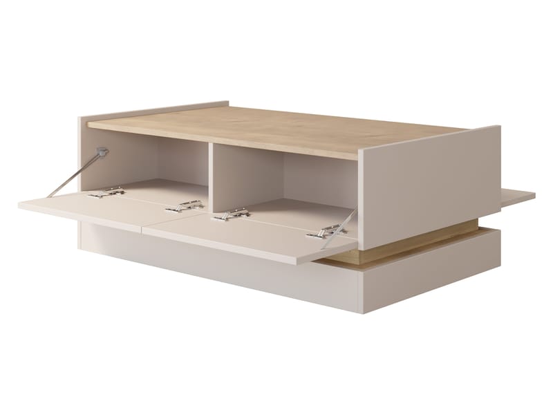 Zelric Soffbord 97 cm - Beige - Möbler - Bord & matgrupper - Soffbord