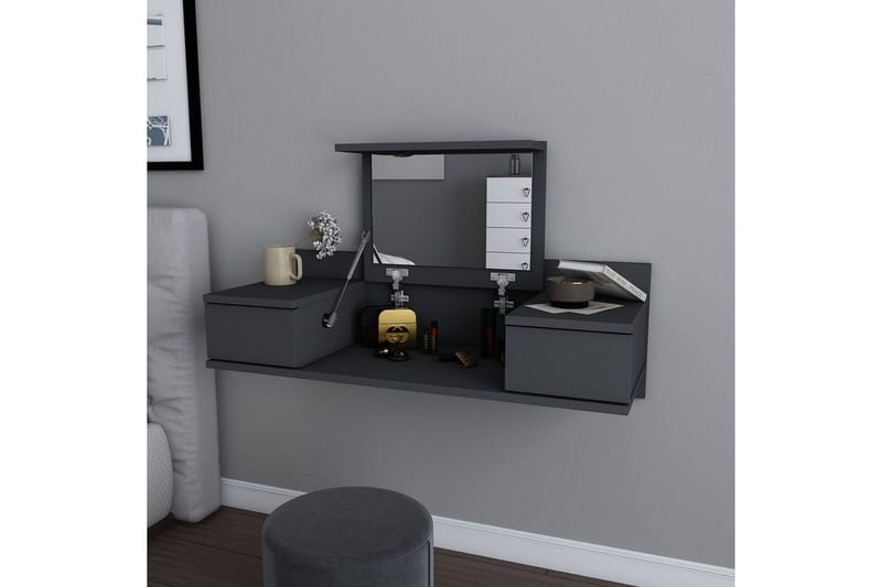 Zenn Sminkbord 100 cm - Antracit - Möbler - Bord & matgrupper - Sminkbord & toalettbord