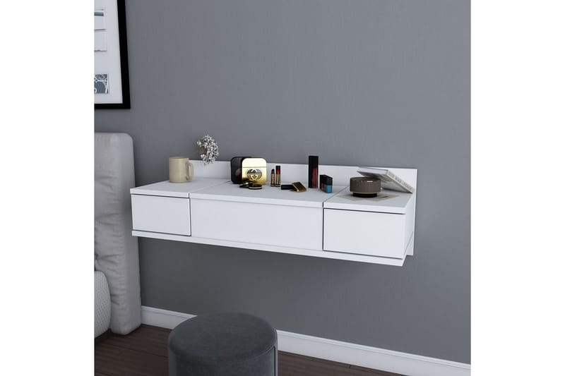 Zenn Sminkbord 100 cm - Vit - Möbler - Bord & matgrupper - Sminkbord & toalettbord