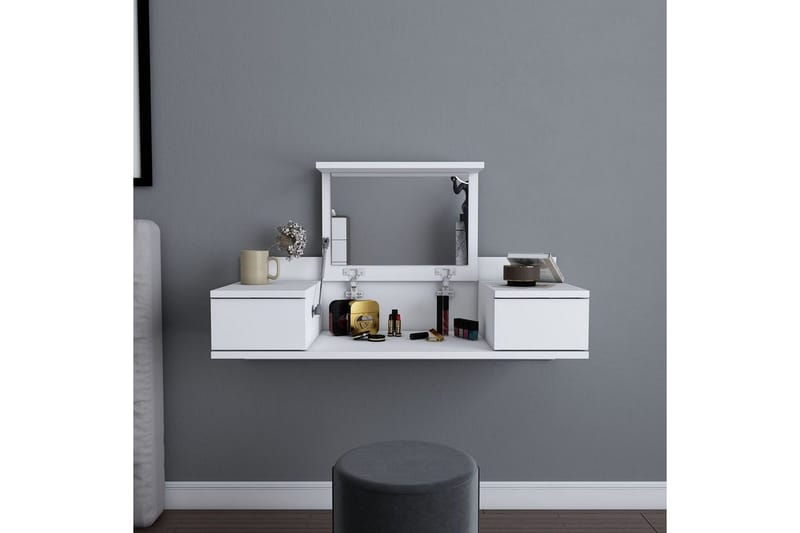 Zenn Sminkbord 100 cm - Vit - Möbler - Bord & matgrupper - Sminkbord & toalettbord