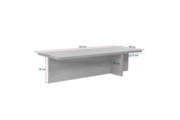 Zephral Soffbord 120 cm - Natur - Möbler - Bord & matgrupper - Soffbord