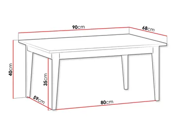 Zeylor Soffbord 90 cm - Möbler - Bord & matgrupper - Soffbord