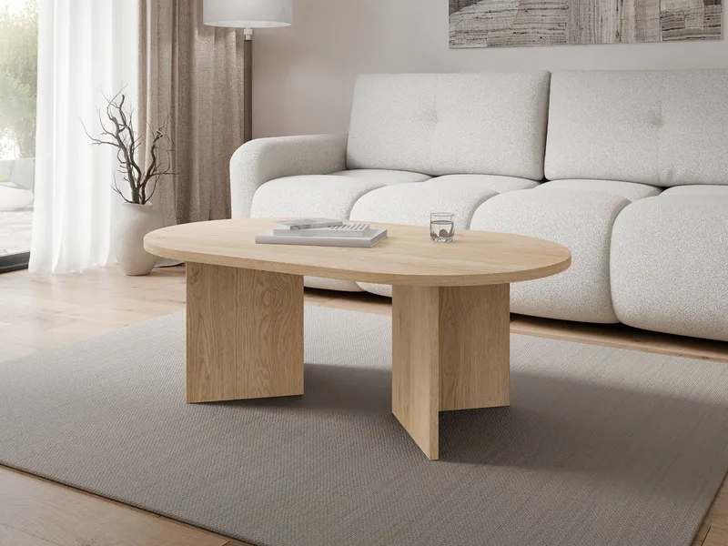 Zyleron Soffbord 110 cm - Ljusbrun - Möbler - Bord & matgrupper - Soffbord