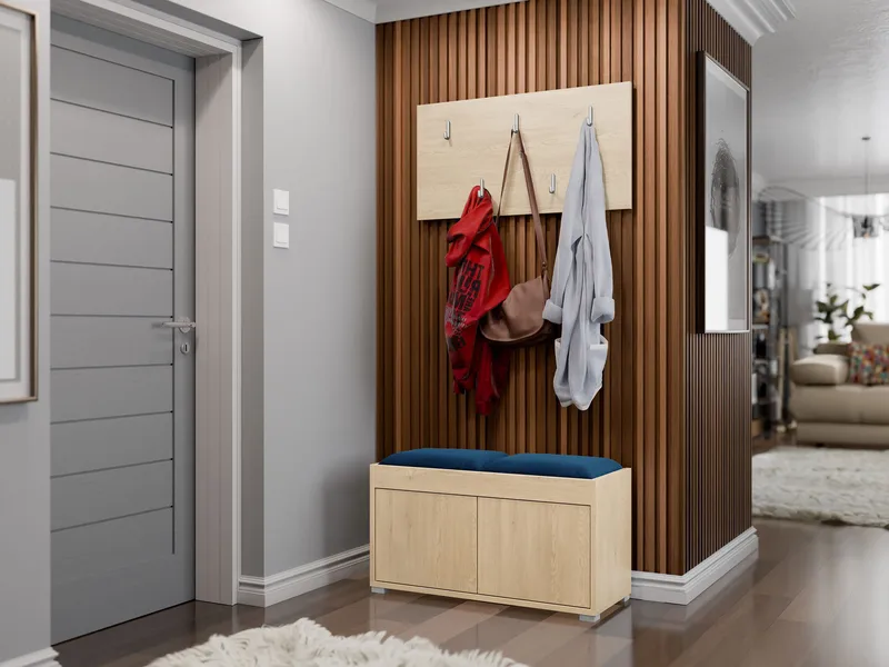 Agawal Hallmöbelset - Brun - Möbler - Hallmöbler - Möbelset för hall & entre