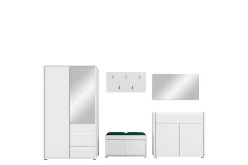 Agawal Hallmöbelset - Möbler - Hallmöbler - Möbelset för hall & entre