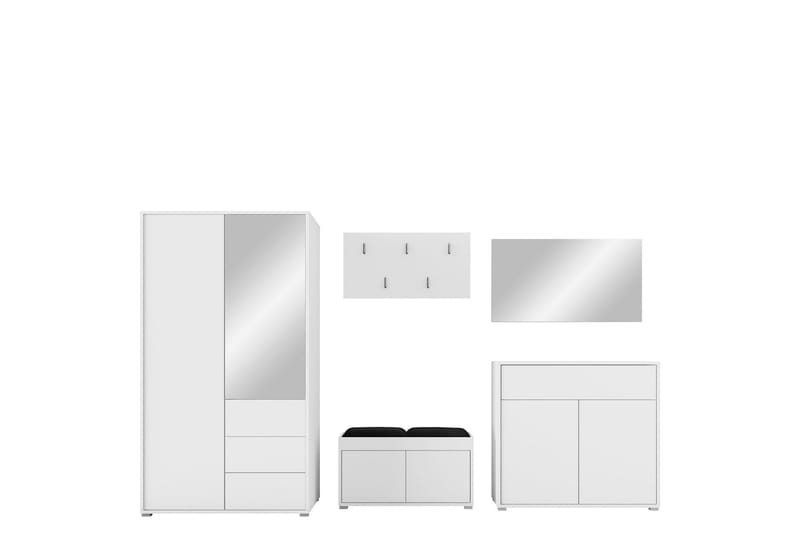 Agawal Hallmöbelset - Möbler - Hallmöbler - Möbelset för hall & entre