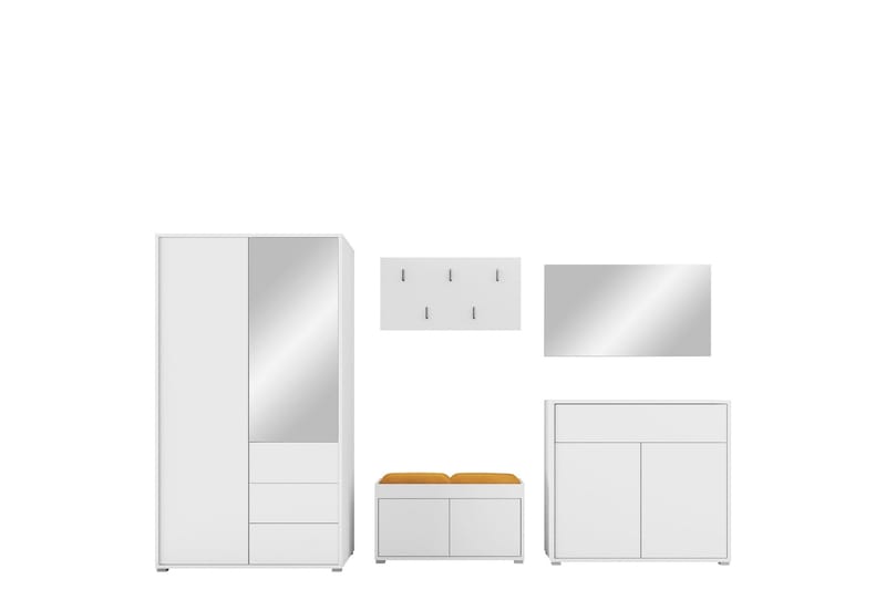 Agawal Hallmöbelset - Möbler - Hallmöbler - Möbelset för hall & entre