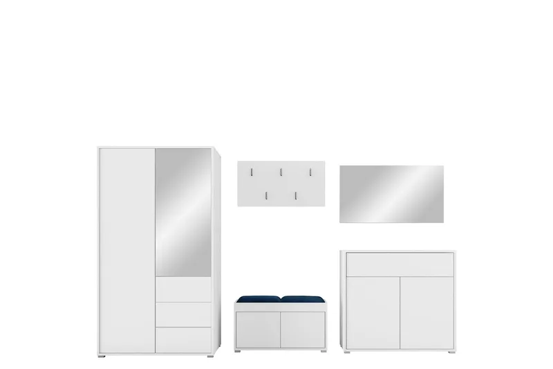 Agawal Hallmöbelset - Möbler - Hallmöbler - Möbelset för hall & entre