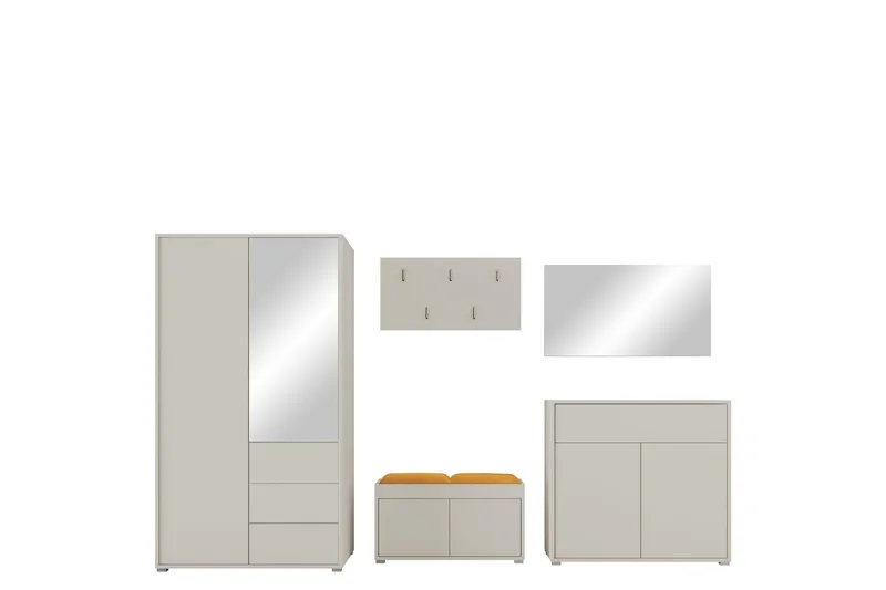 Agawal Hallmöbelset - Möbler - Hallmöbler - Möbelset för hall & entre