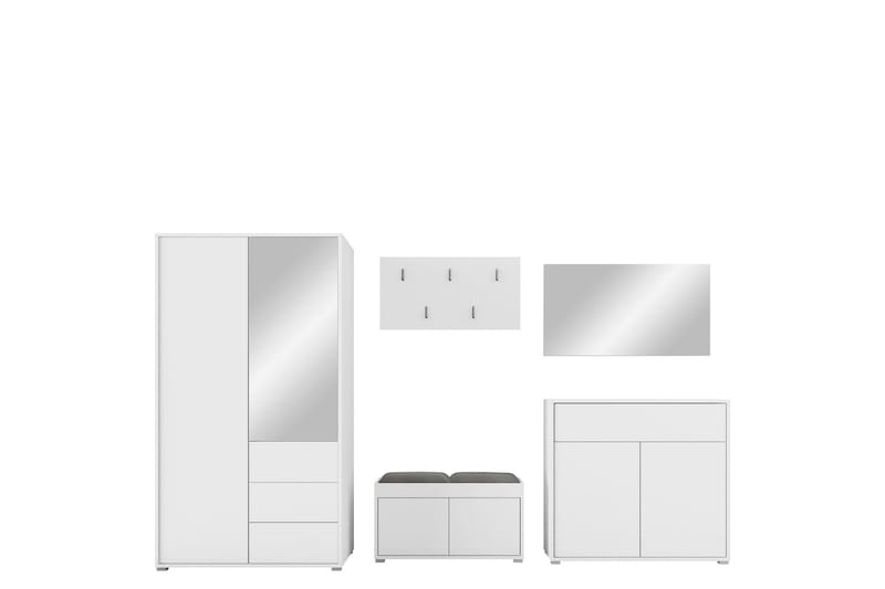 Agawal Hallmöbelset - Möbler - Hallmöbler - Möbelset för hall & entre